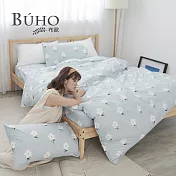 《BUHO》雙人三件式床包枕套組 《水冉芳華》