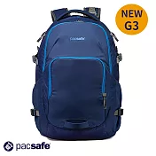 【澳洲Pacsafe】VENTURESAFE 28L G3安全RFID防盜割15吋筆電後背包 (湖藍)