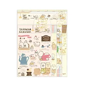 San-X 角落公仔角落咖啡廳系列信紙組4柄。咖啡把戲