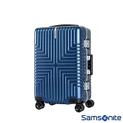 Samsonite新秀麗 20吋Intersect 高質感PC鋁框硬殼TSA登機箱(海軍藍)