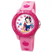 【Disney迪士尼】雙色殼兒童手錶白雪公主_粉紅色
