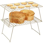 《KitchenCraft》Paul雙層點心散熱架(40cm)