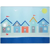 《KitchenCraft》長方型玻璃隔熱墊(沿海小屋)