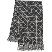 《DANICA》流蘇織紋桌飾布(米格黑)