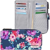 《TRAVELON》卡片拉鍊長夾(花卉)