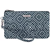 《TRAVELON》拉鍊手拿包+腕帶(格紋)