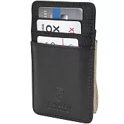 《TRAVELON》網拼防護鈔票RFID證件夾(黑)