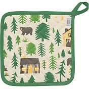 《NOW》方形隔熱墊(森林黑熊)