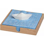 《RADER》餐巾紙收納盒+帆船紙鎮