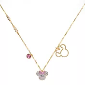 奧地利SWAROVSKI Minnie 米妮水晶項鍊