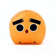 【Gifter’s F.C】粗眉雞造型抱枕(橘色) /抱枕/靠枕/小腰靠
