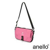 anello THE DAY 多收納輕巧斜背包 粉色