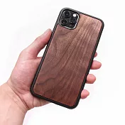 IPHONE 11 Pro Max 實木手機殼-胡桃木