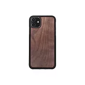IPHONE11 實木手機殼-胡桃木