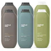 【method 美則】時尚沐浴美學(夜幕綠6入組)