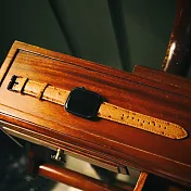 本來設計-Apple watch 錶帶 - 真皮鴕鳥皮紋錶帶 42/44mm