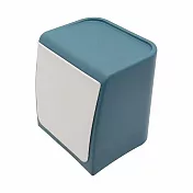 簡約北歐風壁掛式垃圾收納盒(1入)藍綠