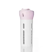 【Flightline】 TravelGo 旅行便攜 旋轉切換按壓 四合一分裝瓶 可裝乳液 洗髮乳 沐浴露粉色