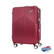AT美國旅行者 29吋Air Ride 2/8開彈力滑輪PC硬殼登機箱(酒紅)