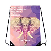 【CENTURION百夫長】周邊配件-DS_C78亞洲象抽繩束口背包