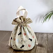 【Besovida】和和承物袋-恐龍