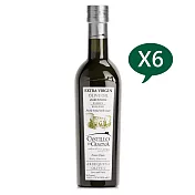 卡內納城堡 家族珍藏-阿貝金納品種特級初榨橄欖油250mlX6