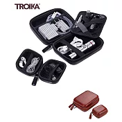 【TROIKA】旅行3C收納硬殼包-大包小包一起走