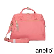 anello RE:MODEL 防潑水經典口金波士頓 珊瑚粉 Regular size