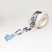 寶包小島*動物身高尺紙膠帶(寬版)