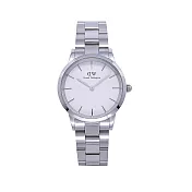 DW Daniel Wellington Iconic Link 經典風格時尚優質腕錶/36mm-DW00100203-白面