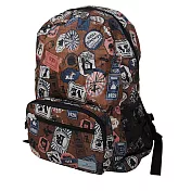 HAPI+TAS 摺疊後背包-復古粽