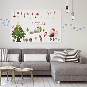 【itaste小品味】GI203 聖誕無痕壁貼-聖誕老公公來了