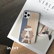INJOYmall for iPhone XS 格紋時髦紅貴賓 防摔手機殼 保護殼