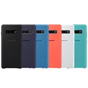 SAMSUNG GALAXY S10+ 原廠薄型背蓋 (矽膠材質) 台灣公司貨粉色