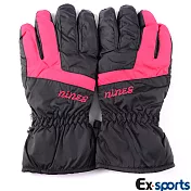 Ex-sports 防水保暖手套 超輕量多功能(男款-7364)F-紅色