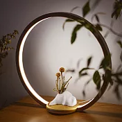 FOOKOO 一抹光景 LED檯燈/原木款/半山瓶