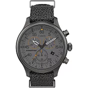 【TIMEX】 天美時 遠征系列 三眼計時手錶 ( 灰 TXTW2T72900)