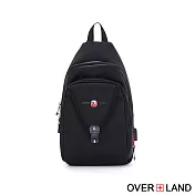 OVERLAND - 美式十字軍 - 素面插扣造型胸背包/後背包 - 5379