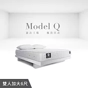 【寶麒麗泰】ModelQ｜防蟎抗菌、手工縫製彈簧床墊、通過SGS檢驗，保護脊椎(雙人加大6尺+贈體壓調節墊)