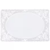 《EXCELSA》蕾絲餐墊(白)