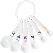 《FOXRUN》量匙6件(白)