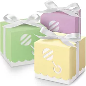 《Wilton》三色西點包裝盒25入(糖果)