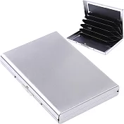 《Kinzd》不鏽鋼防盜卡片收納盒(銀)