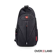 OVERLAND - 美式十字軍 - 素面率性造型胸揹包/肩揹包 - 3130