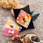 【聖誕禮物】無藏茗茶 - 開花茶 2入裸包派盒禮 *4組