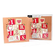 I Love Christmas  耶誕盒卡10入   【Hallmark-卡片 聖誕節系列】