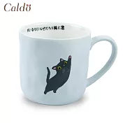 【Caldo卡朵生活】俏皮喵咪日系手感馬克杯白色