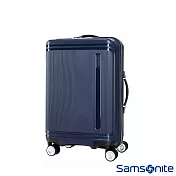 Samsonite新秀麗 20吋Hartlan 高質感防潑水PP飛機輪TSA登機箱(海軍藍)