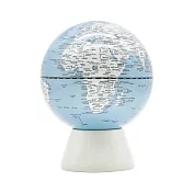 SkyGlobe 5吋存錢筒地球儀(英文版)-粉藍