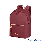 Samsonite新秀麗 Karissa Biz金屬吊飾女用筆電後背包14(酒紅)